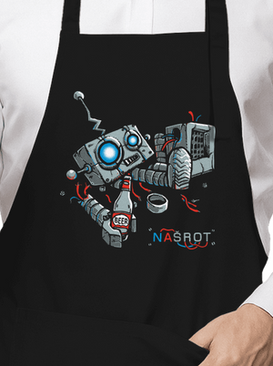 Našrot zástěra Black