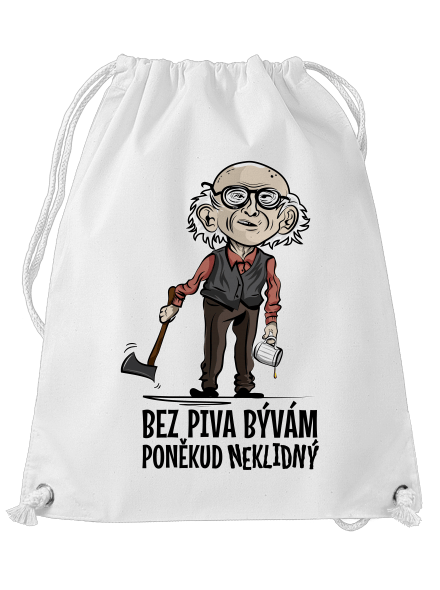 Neklidný bez piva vak White
