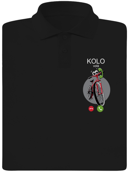 Kolo volá pánská polokošile Black