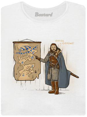 Winter dámské tričko White