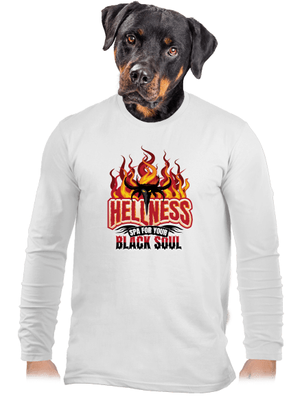 Hellness pánské dlouhý rukáv White