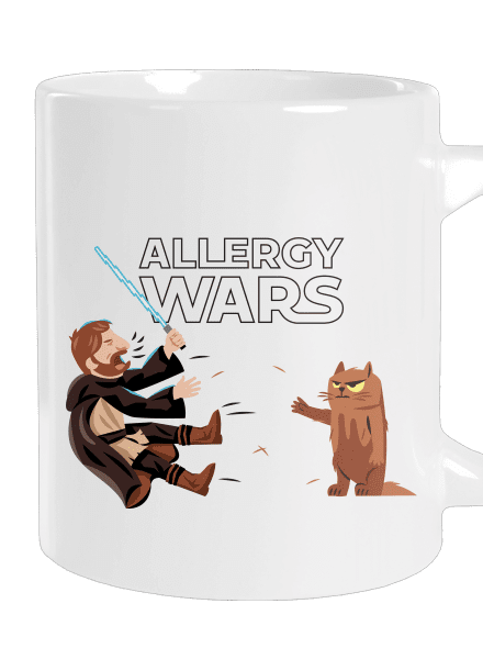 Allergy Wars velký hrnek White