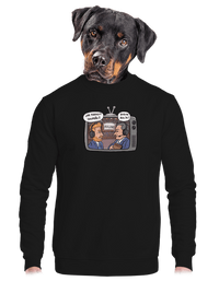 unisex mikina bez kapuce