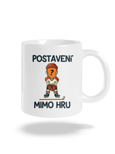 Postavení mimo hru klasický hrnek White