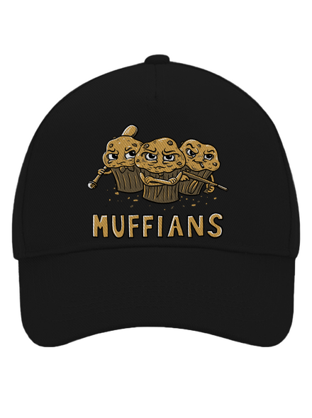 Muffians kšiltovka baseballka Black