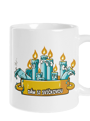 Svíčková klasický hrnek White