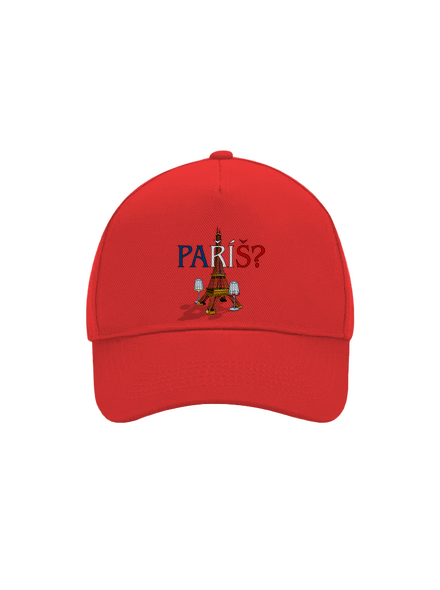 Paříš kšiltovka baseballka Classic Red