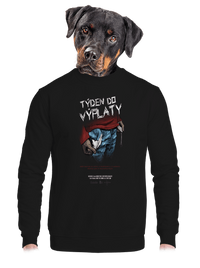 unisex mikina bez kapuce