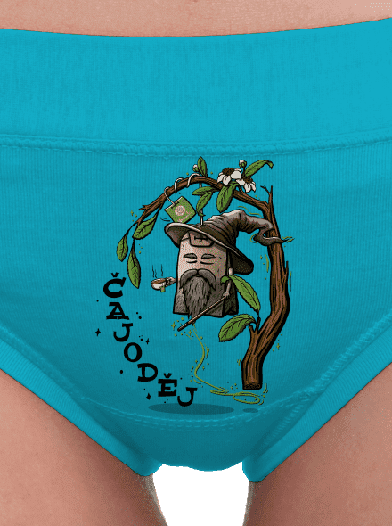 Čajoděj dámské kalhotky Turquoise
