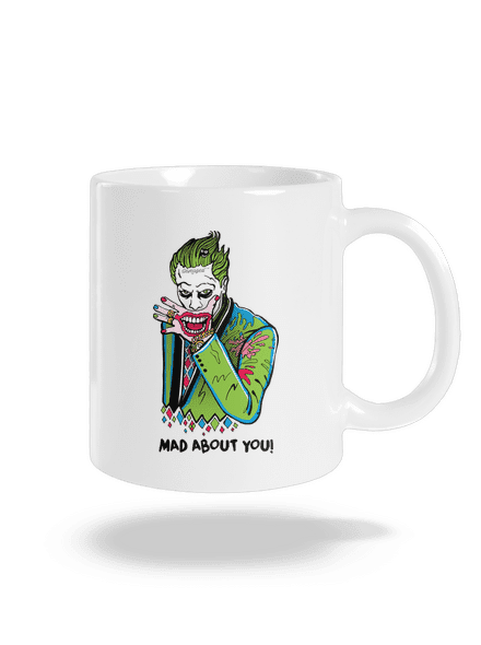 Joker a Harley klasický hrnek White