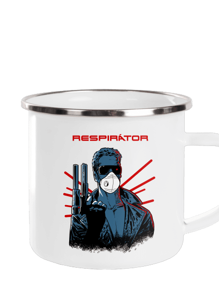 Respirátor plecháček White