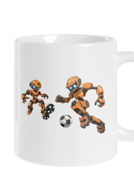 AI fotbal klasický hrnek White