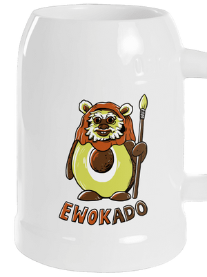 Ewokado půllitr White