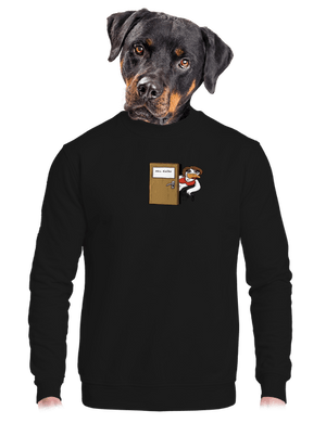 unisex mikina bez kapuce