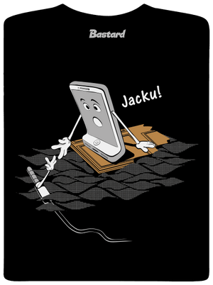 Jacku dětské tričko Black