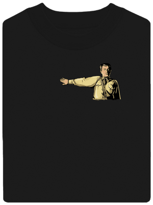 Jmenuji se! unisex mikina bez kapuce Black