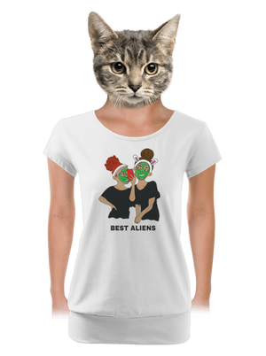 dámské tričko s lemem