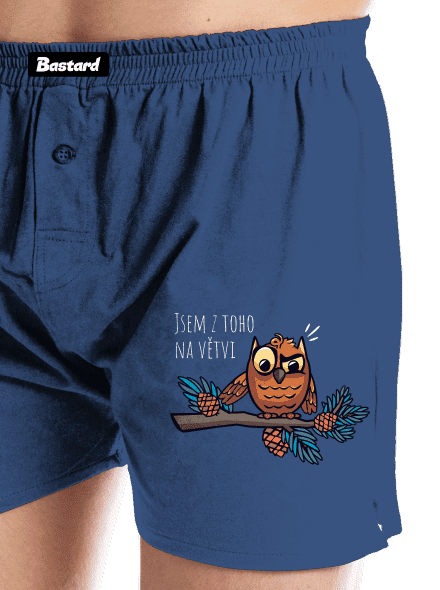 Jsem na větvi pánské trenky Blue