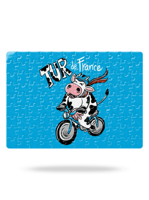Tur de France puzzle White