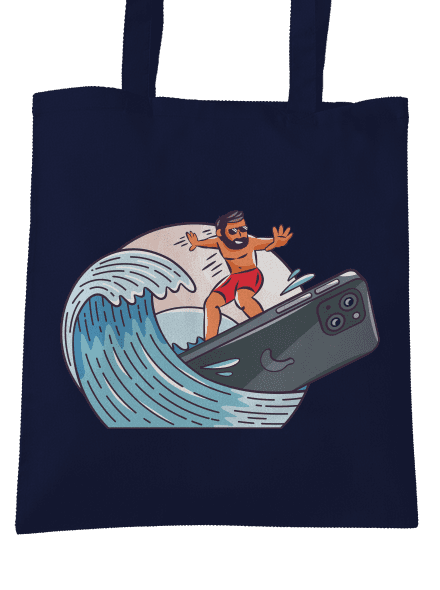 Jsem surfař taška French Navy