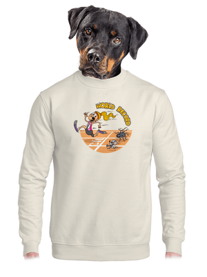 unisex mikina bez kapuce