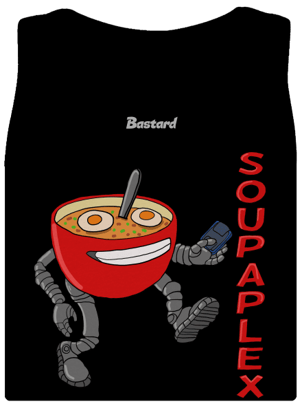 Soupaplex dámské tílko klasické Black