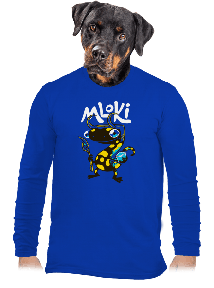 mLoki pánské dlouhý rukáv Royal Blue
