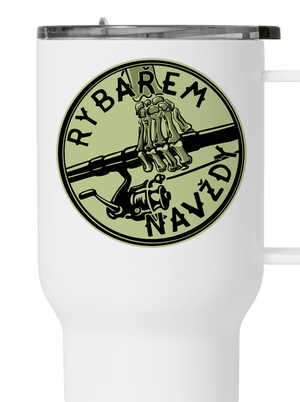 Rybářem navždy  termohrnek White