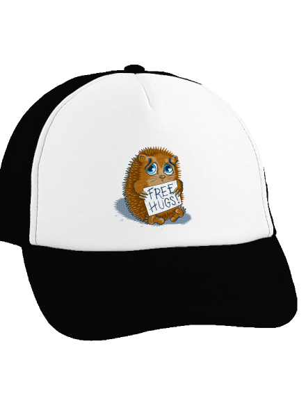 Objetí zdarma kšiltovka truckerka Black cap