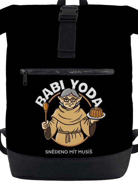 Babi Yoda batoh Black