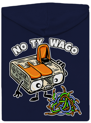 Wago svorka pánská mikina na zip Navy