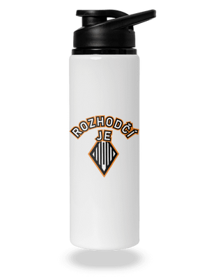 Rozhodčí lahev na vodu White