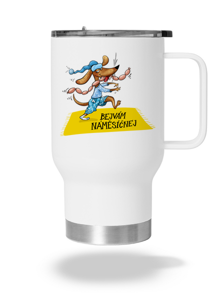 Bejvám náměsíčnej termohrnek White