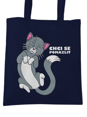 Chci se pomazlit taška French Navy