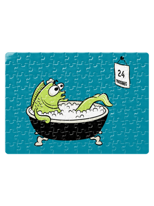 Poslední koupel puzzle White