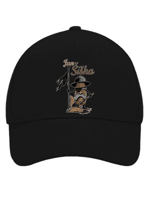 Jan Šiška kšiltovka baseballka Black