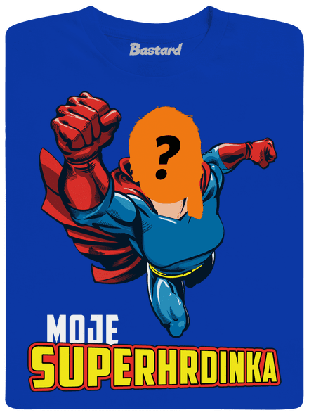 Moje superhrdinka dětské tričko Royal Blue