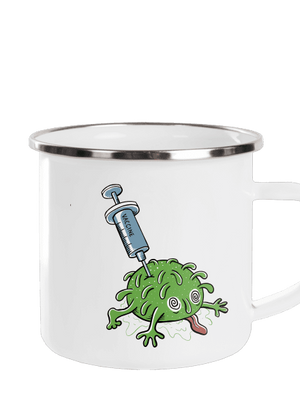 Zapíchlý covid plecháček White