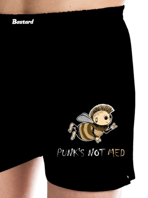 Punks Not Med pánské trenky Black
