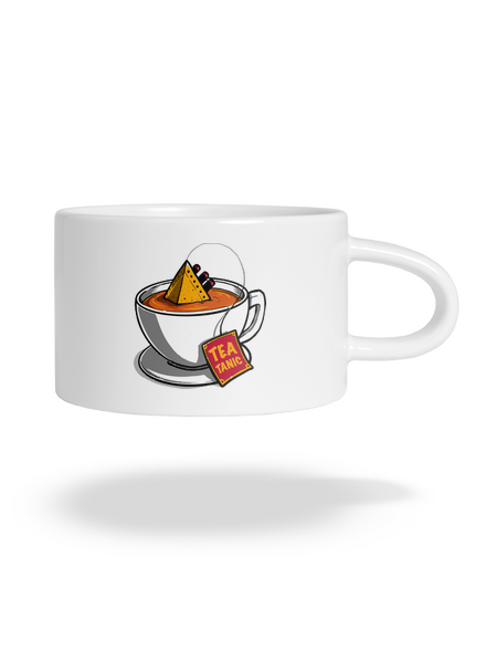 Teatanic hrnek makronka White