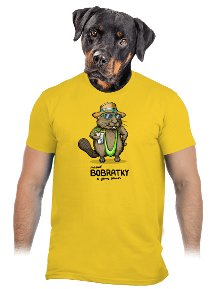 Bobratky pánské tričko Gold