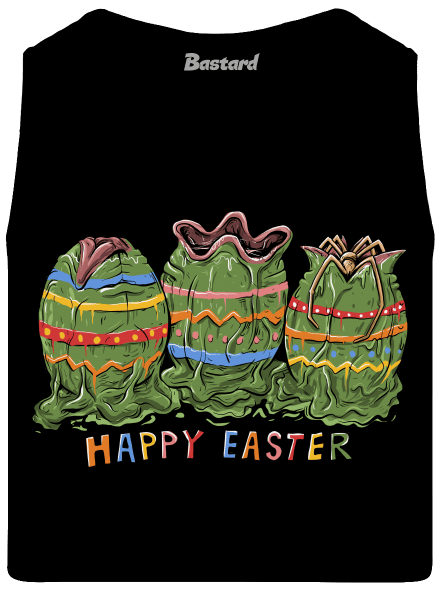 Happy Easter pánské tílko Black