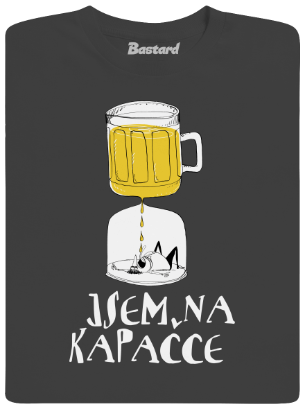 Jsem na kapačce pánské tričko Dark Grey