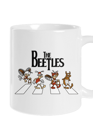 Beatles klasický hrnek White