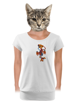 dámské tričko s lemem