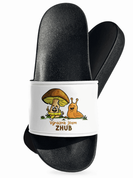 Jsem zhub pantofle White