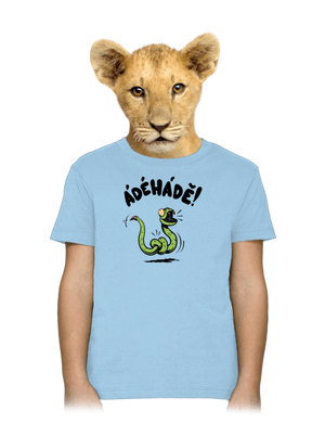 Ádéhádě dětské tričko Sky Blue