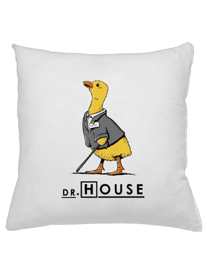 Dr. House polštář White