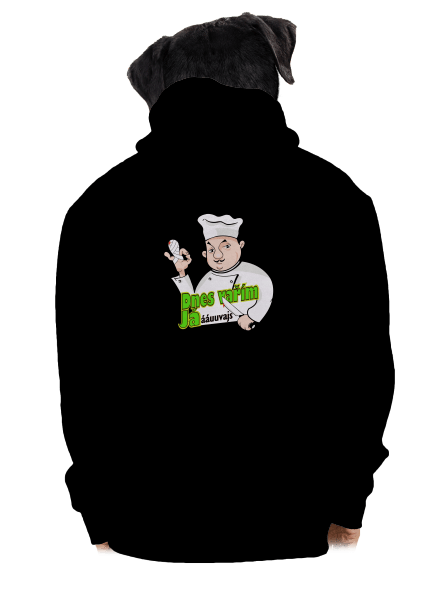 Dnes vařím já pánská mikina na zip Black