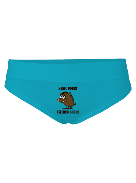 Kanec dobrý dámské kalhotky Turquoise